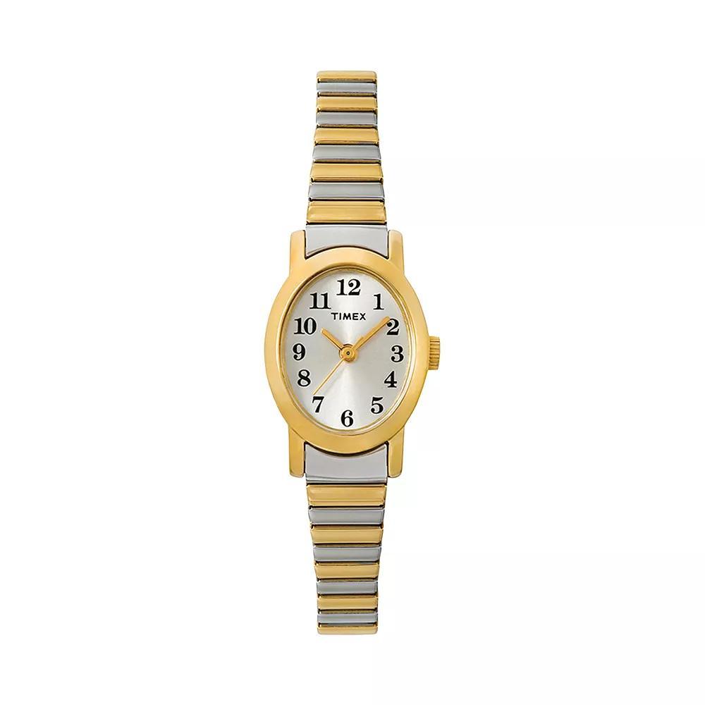 Women's Timex Cavatina Expansion Band Watch Silver T2M570JT Product Image