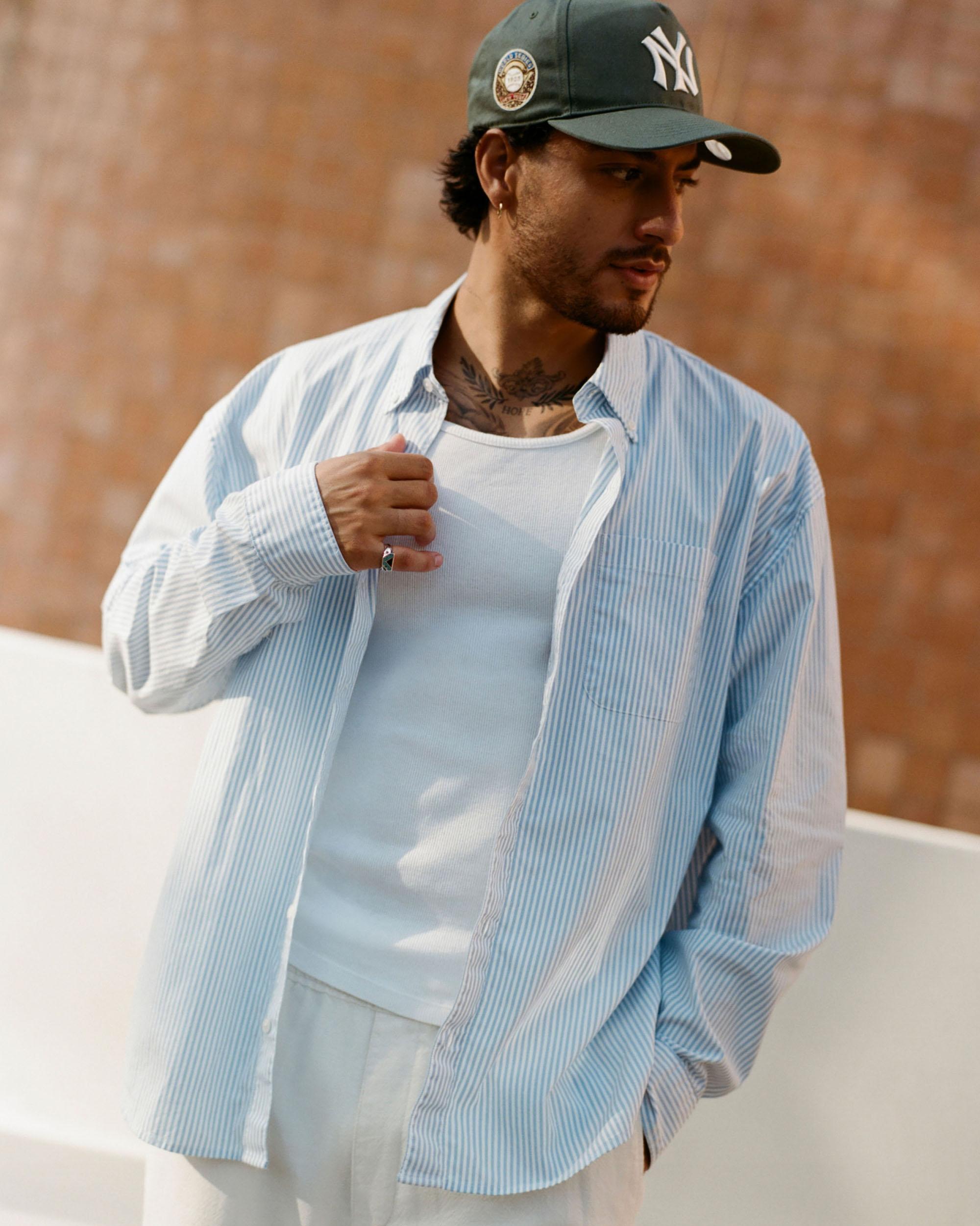Poplin Button-Up Shirt Product Image