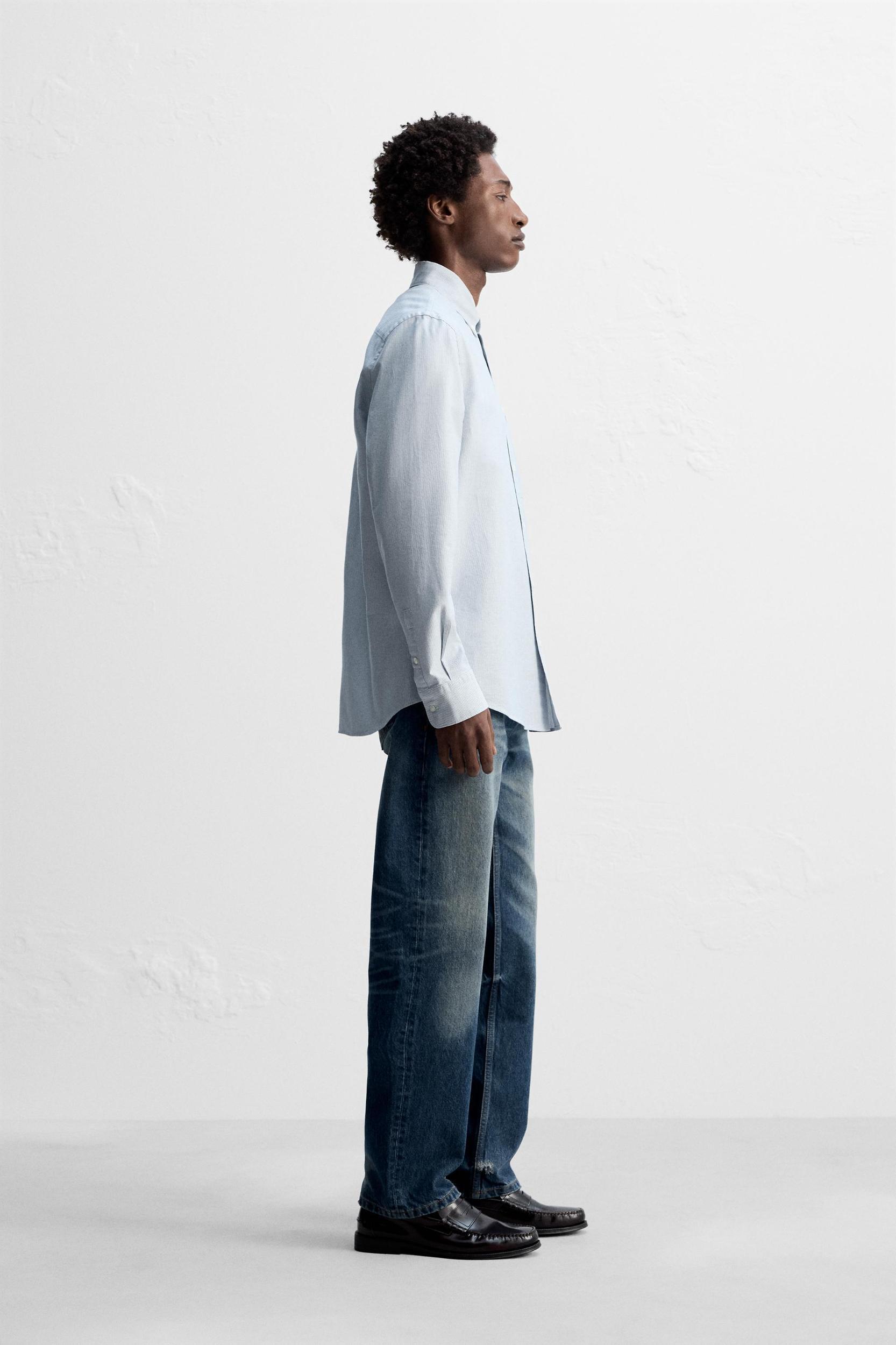 STRIPED OXFORD SHIRT Product Image