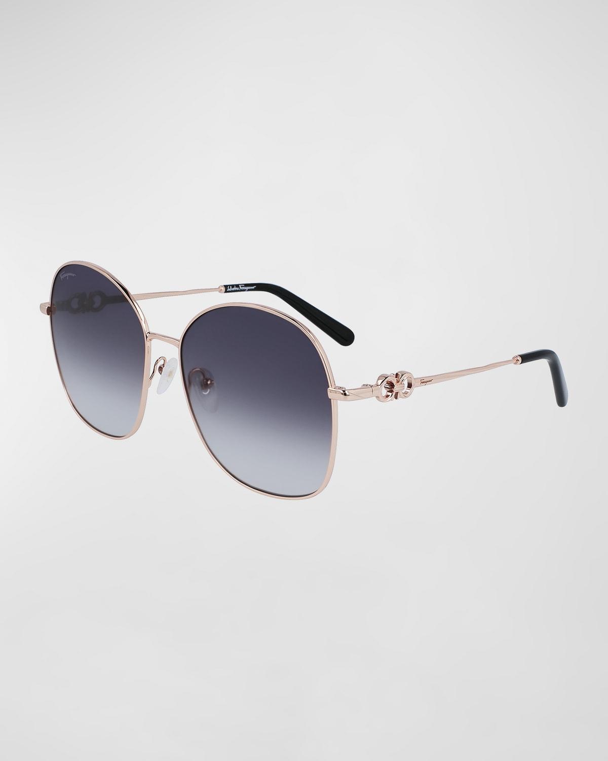 Womens 57MM Square Sunglasses Product Image