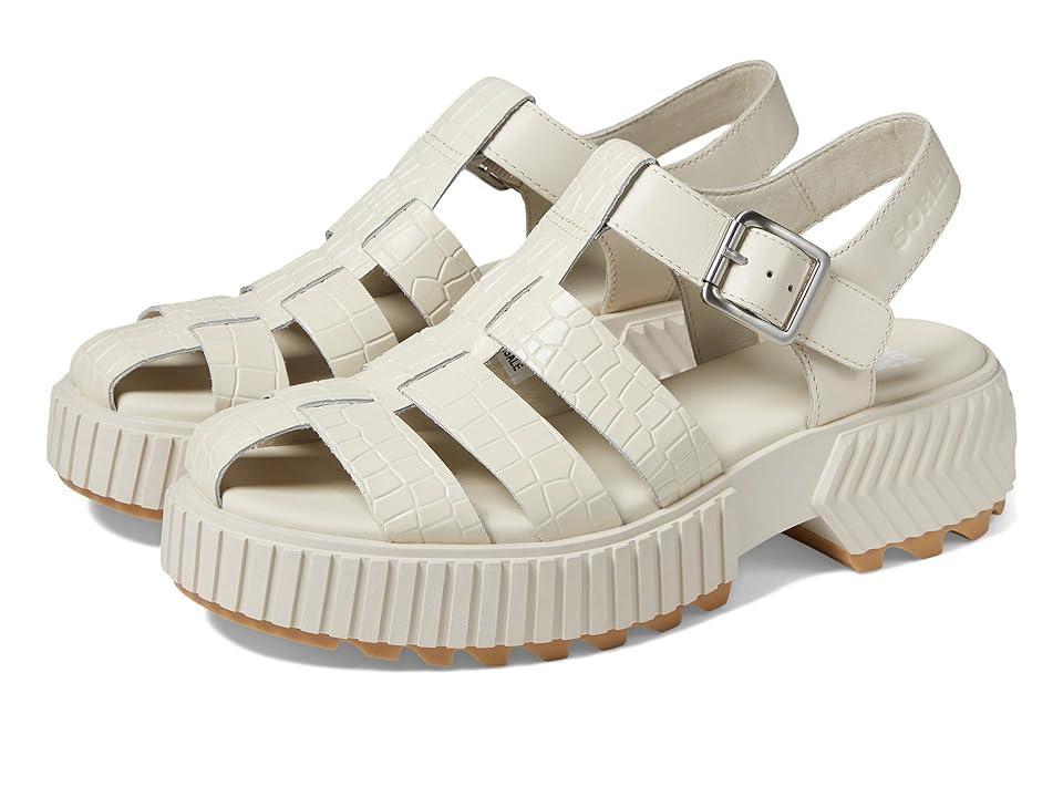 Ona Embossed Leather Fisherman Sandals Product Image