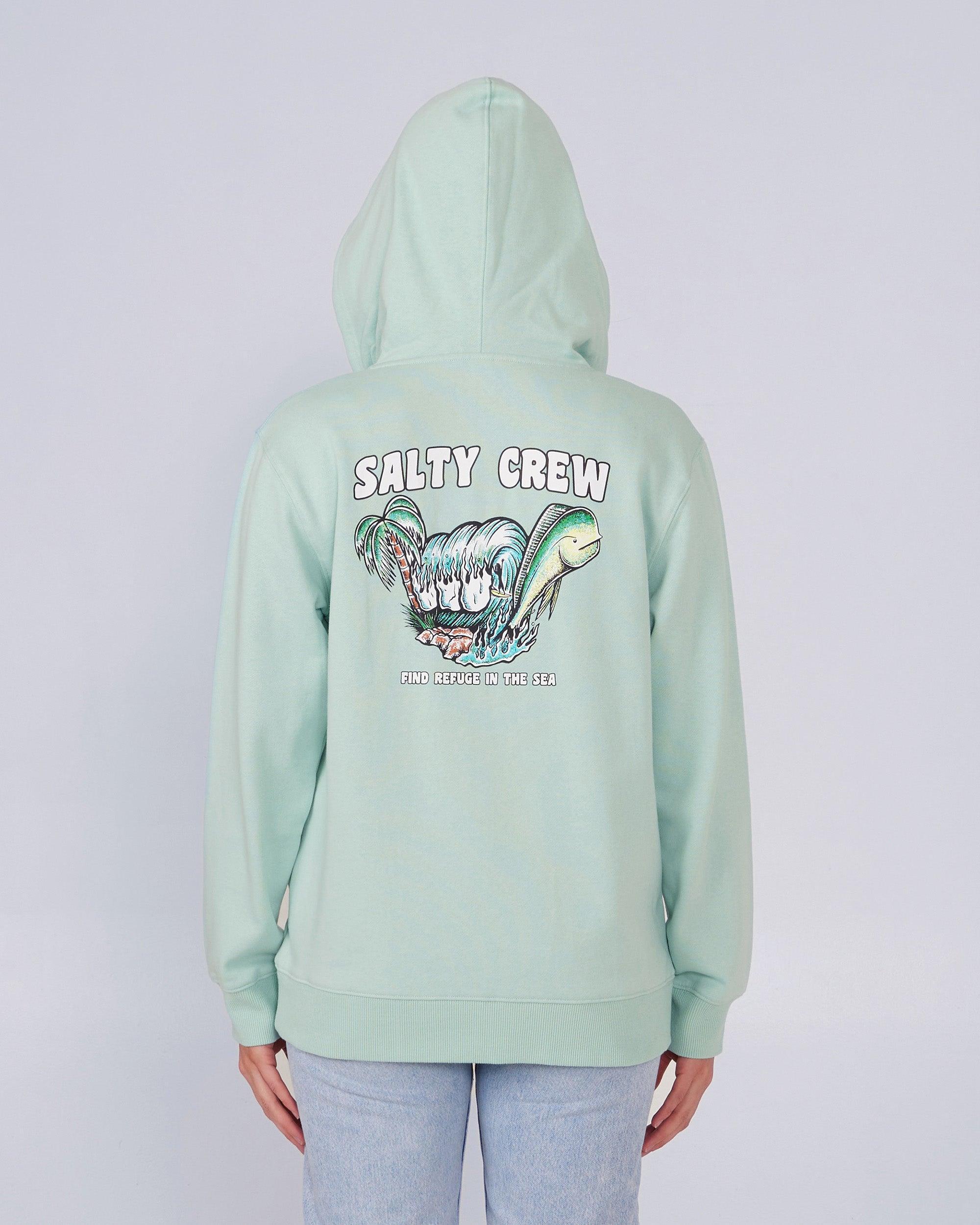 Shaka Zip Hoody - Jade Product Image