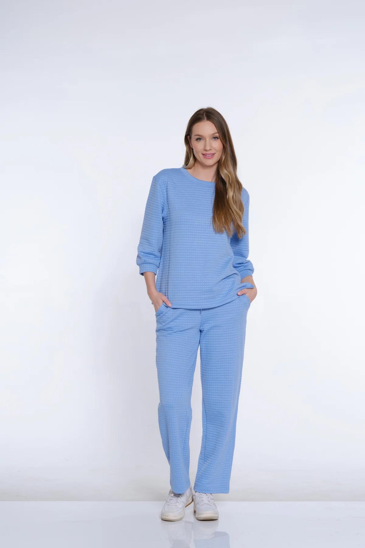 Jacquard Knit Ankle Pant Product Image