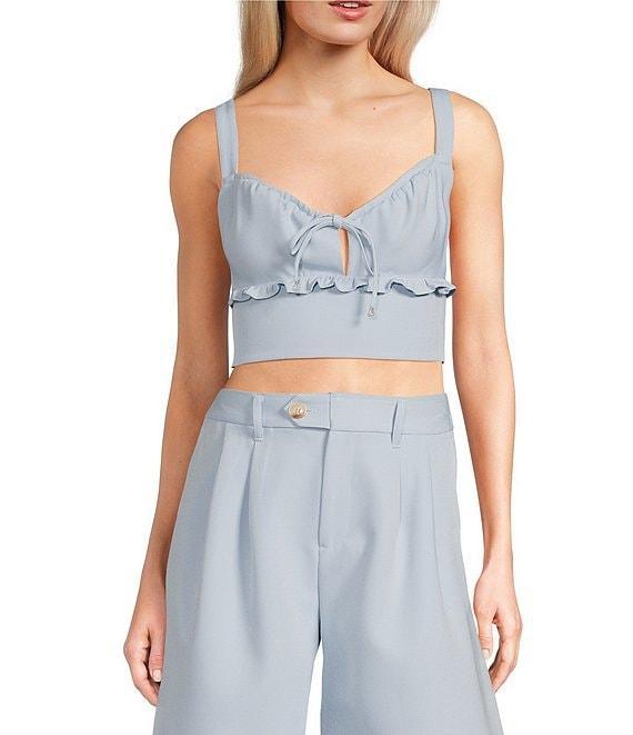 GB Woven Coordinating Bralette Top Product Image