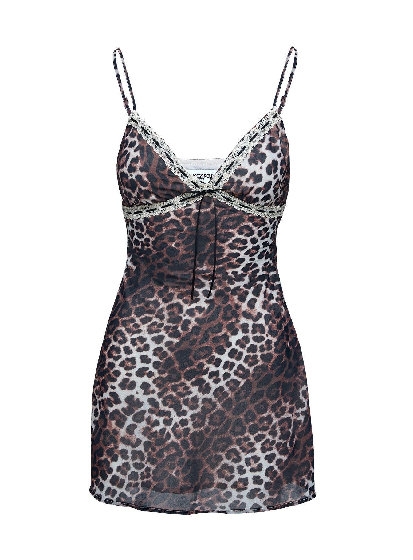Karena Mini Dress Leopard Product Image