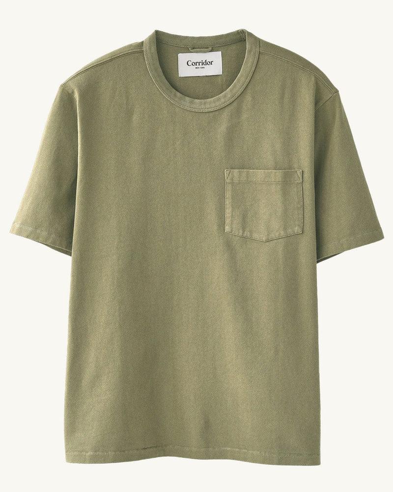 Garment Dye Tee - Washed Navy Product Image