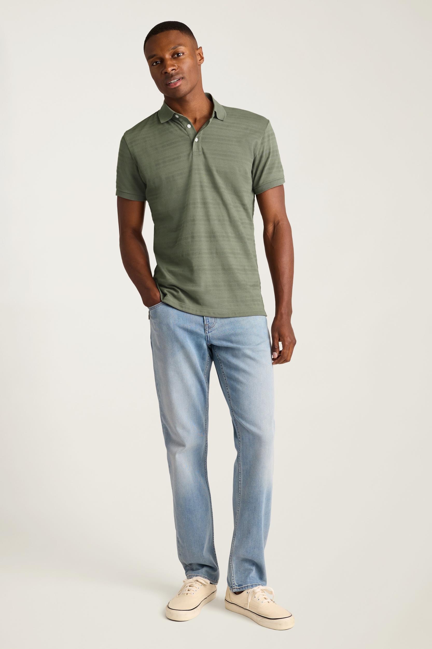 Stretch Pique Polo Product Image