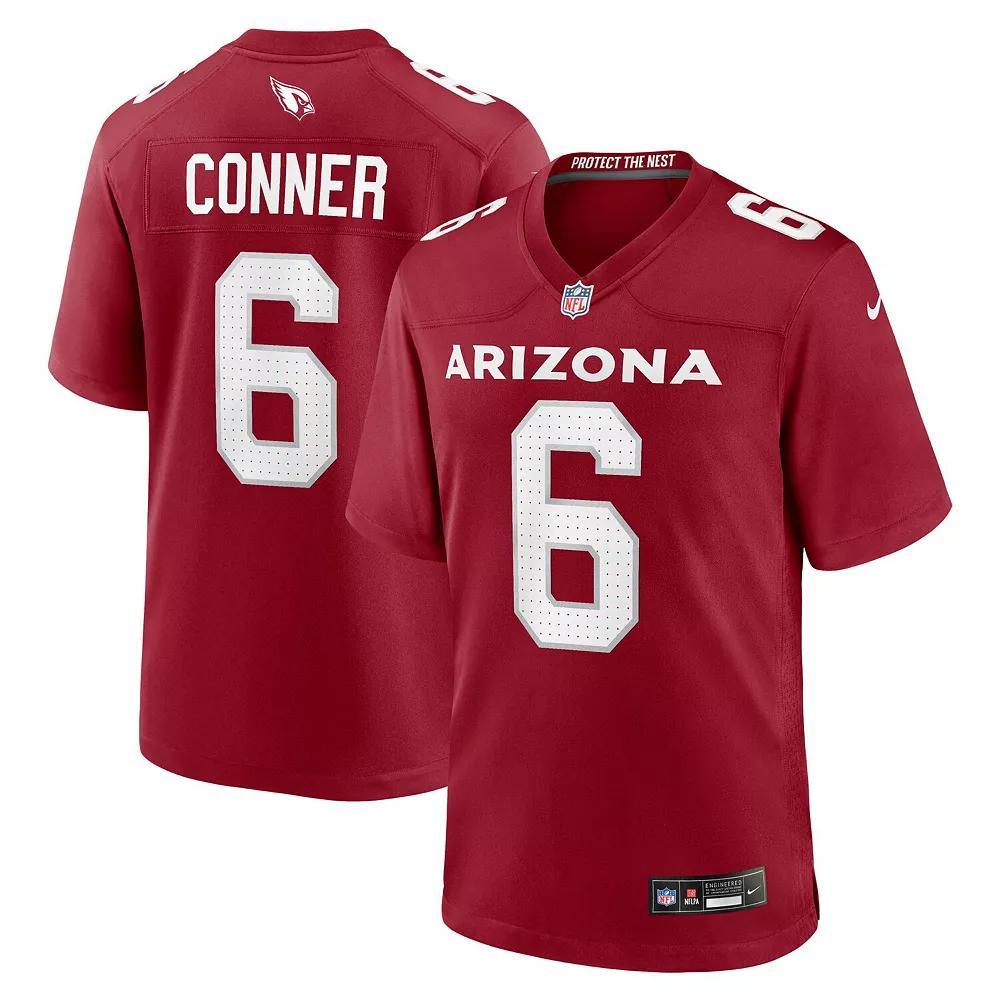 Men's Nike James Conner Cardinal Arizona Cardinals Home Game Jersey, Size: Medium, Red Product Image