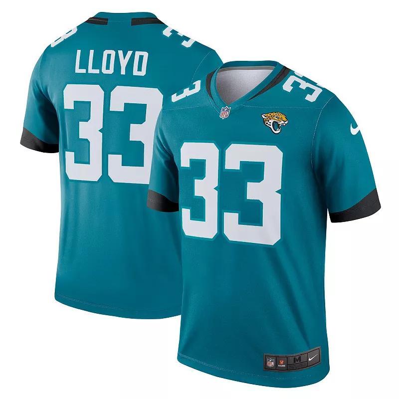 Men's Nike Devin Lloyd Teal Jacksonville Jaguars Legend Jersey, Size: Large, Blue Product Image