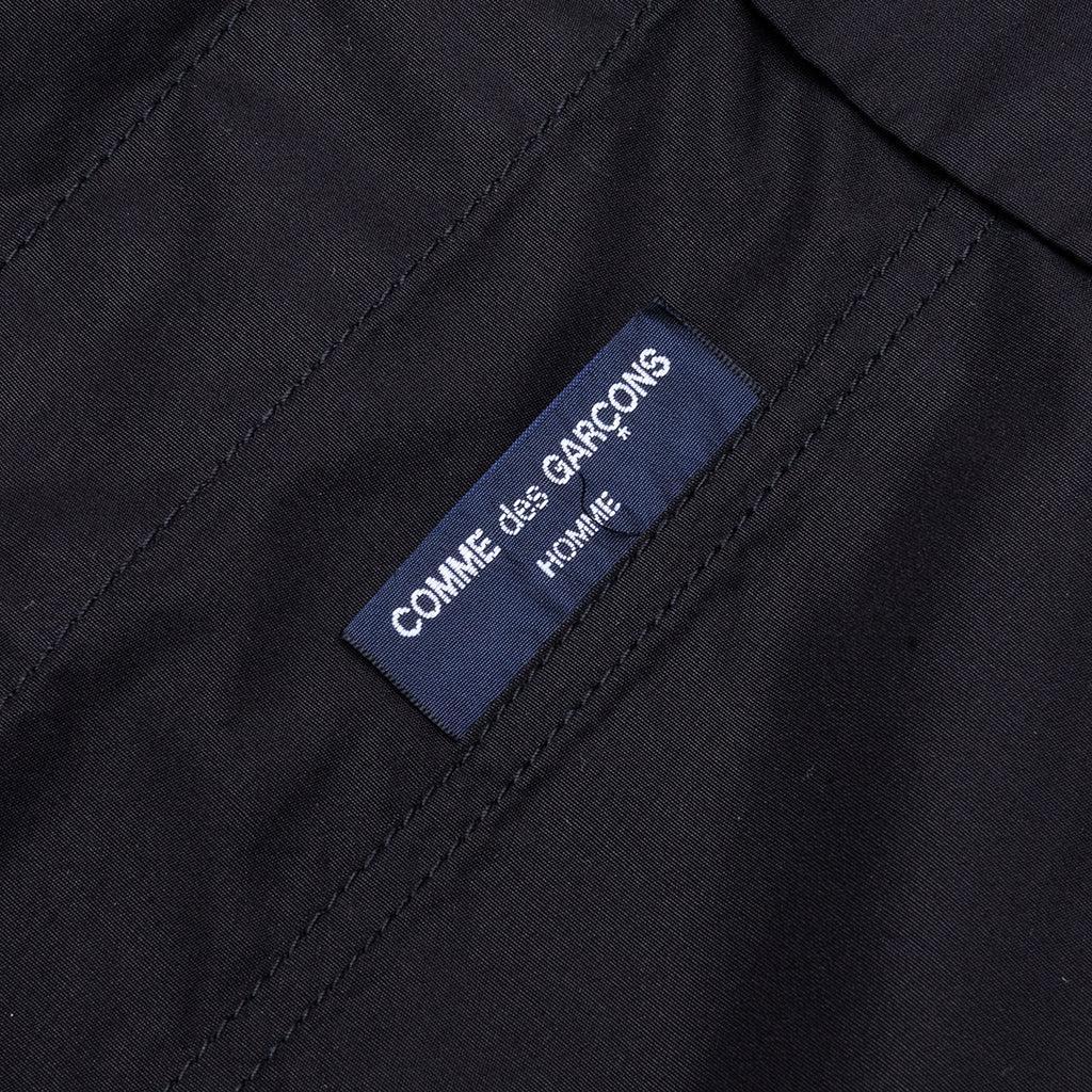 Drawstring L/S Shirt - Black Male Product Image