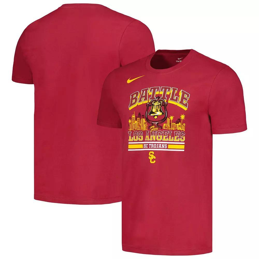 Men's Nike Cardinal USC Trojans vs. UCLA Bruins Rivalry T-Shirt, Size: Medium, Red Product Image