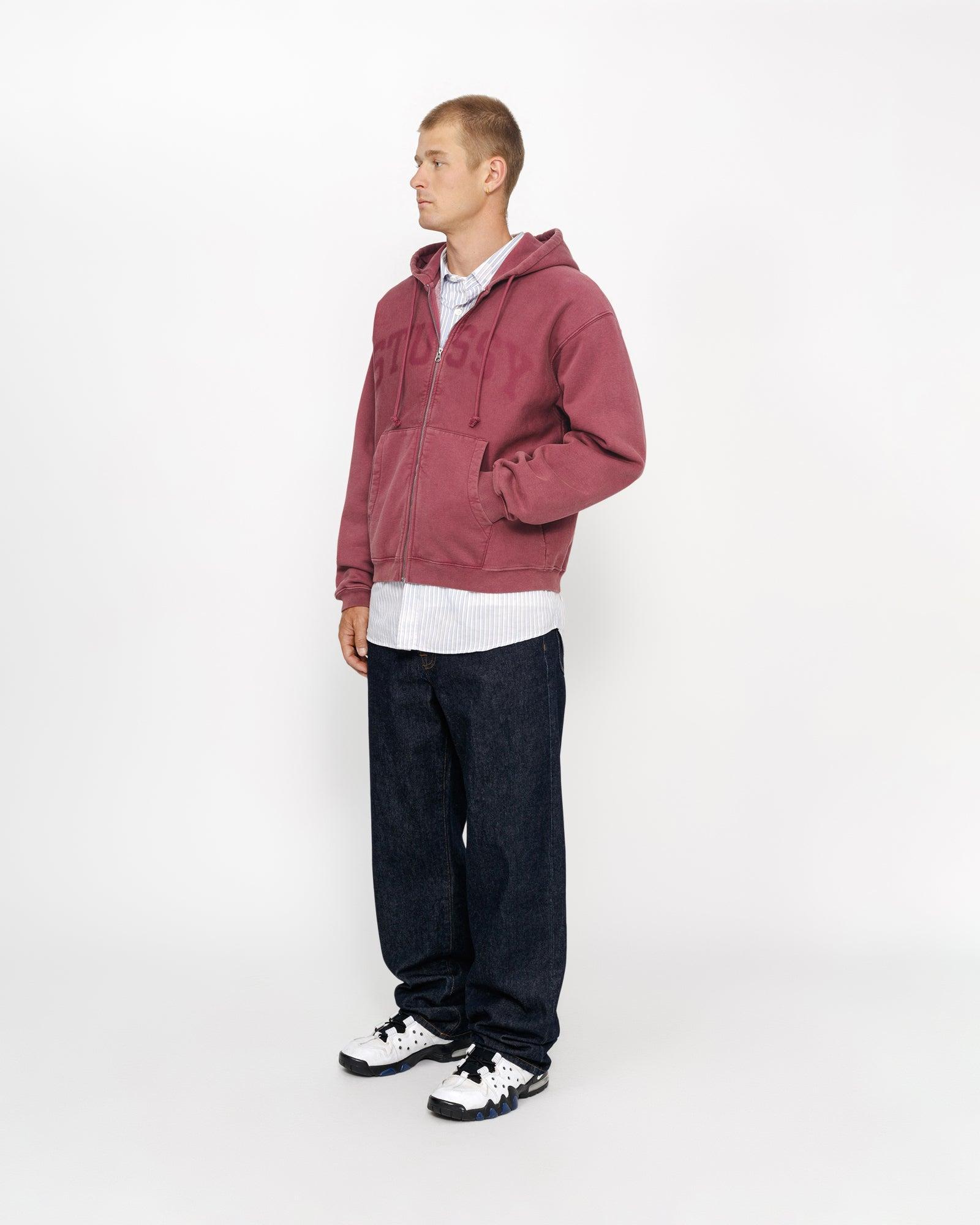 HOODED ZIP SWEATER Male Product Image