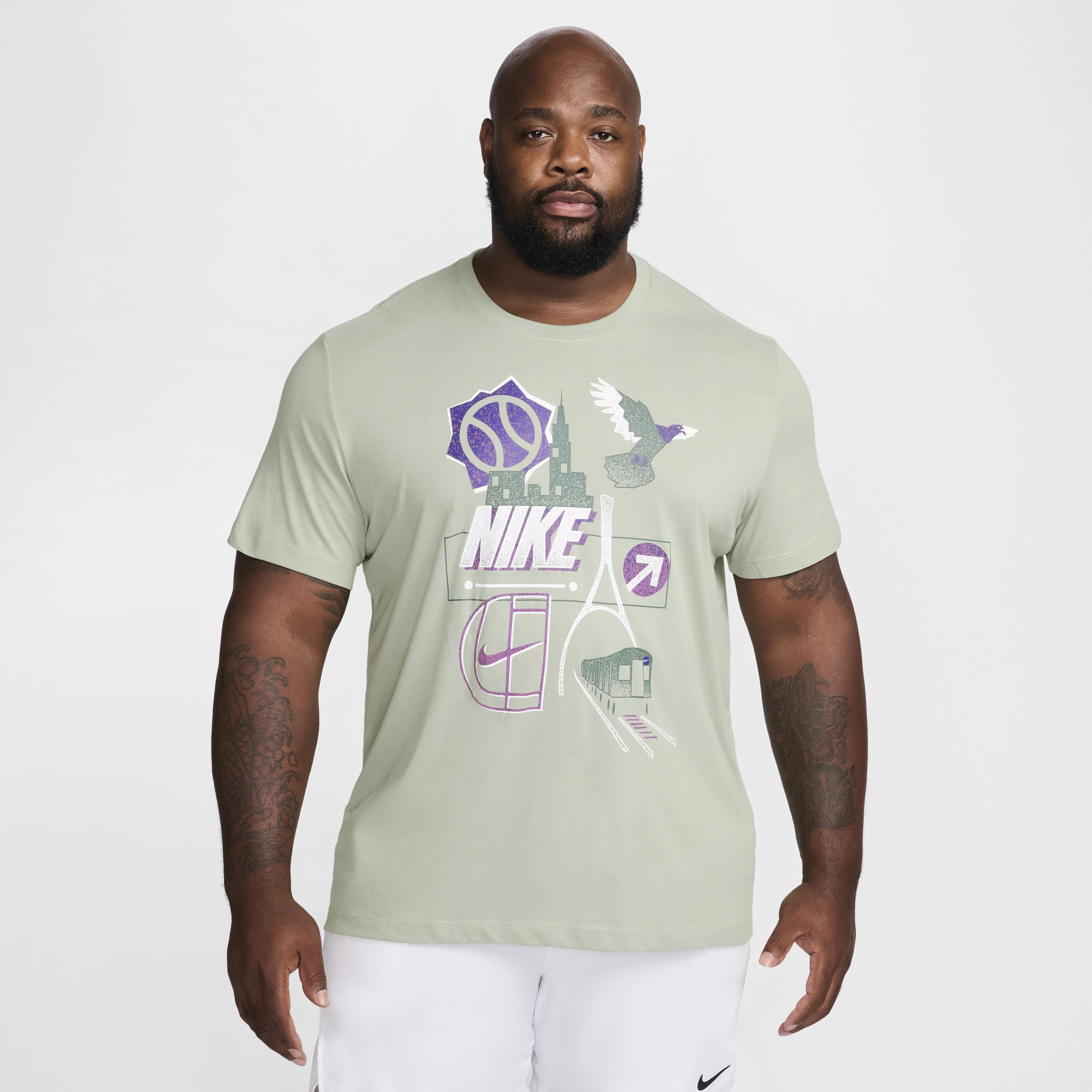 NikeCourt Men's Dri-FIT Tennis T-Shirt Product Image
