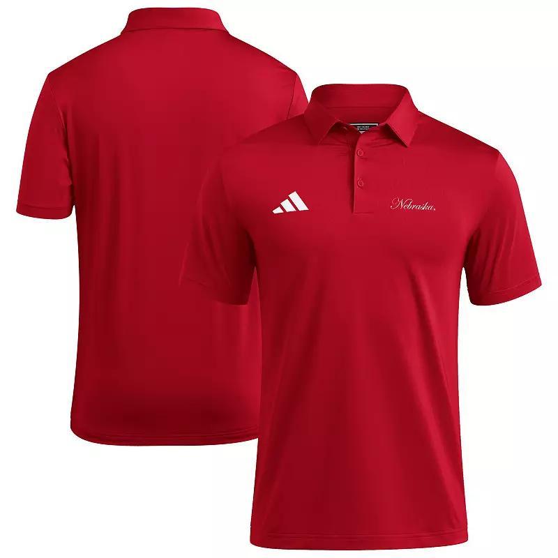 Men's adidas Red Texas Tech Red Raiders Ultimate 365 Polo, Size: Medium Product Image