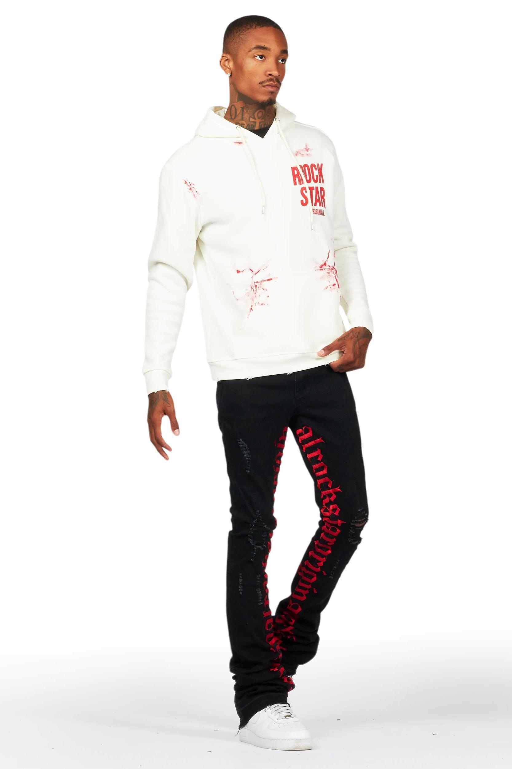 Colette Black Super Stacked Flare Jean Male Product Image