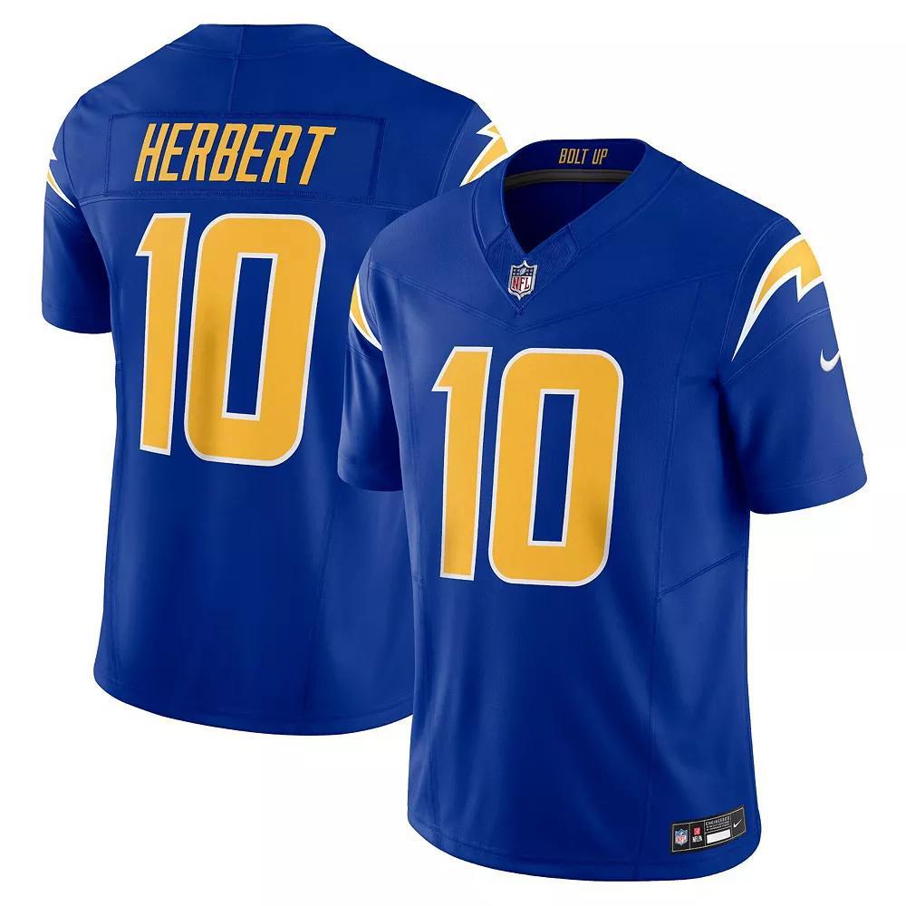 Men's Nike Justin Herbert Royal Los Angeles Chargers Vapor F.U.S.E. Limited Alternate 2 Jersey, Size: XL, Blue Product Image