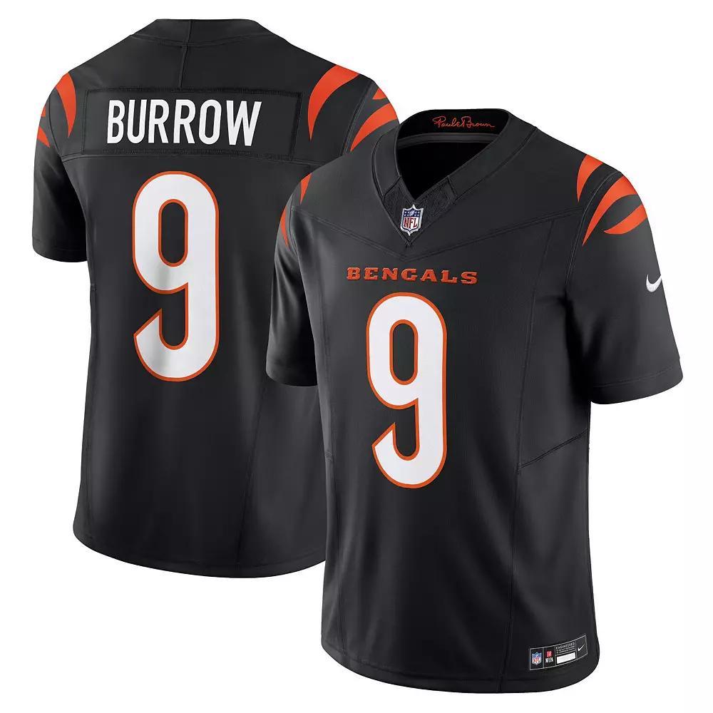 Men's Nike Joe Burrow Black Cincinnati Bengals Vapor F.U.S.E. Limited Jersey, Size: 3XL Product Image