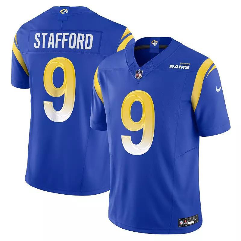 Men's Nike Matthew Stafford Royal Los Angeles Rams Vapor F.U.S.E. Limited Jersey, Size: 3XL, Blue Product Image