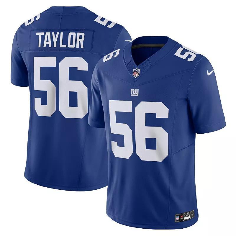 Men's Nike Lawrence Taylor Royal New York Giants Vapor F.U.S.E. Limited Jersey, Size: 3XL, Blue Product Image