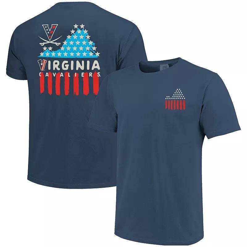 Mens Virginia Cavaliers Red, White & Hoo T-Shirt Blue Product Image