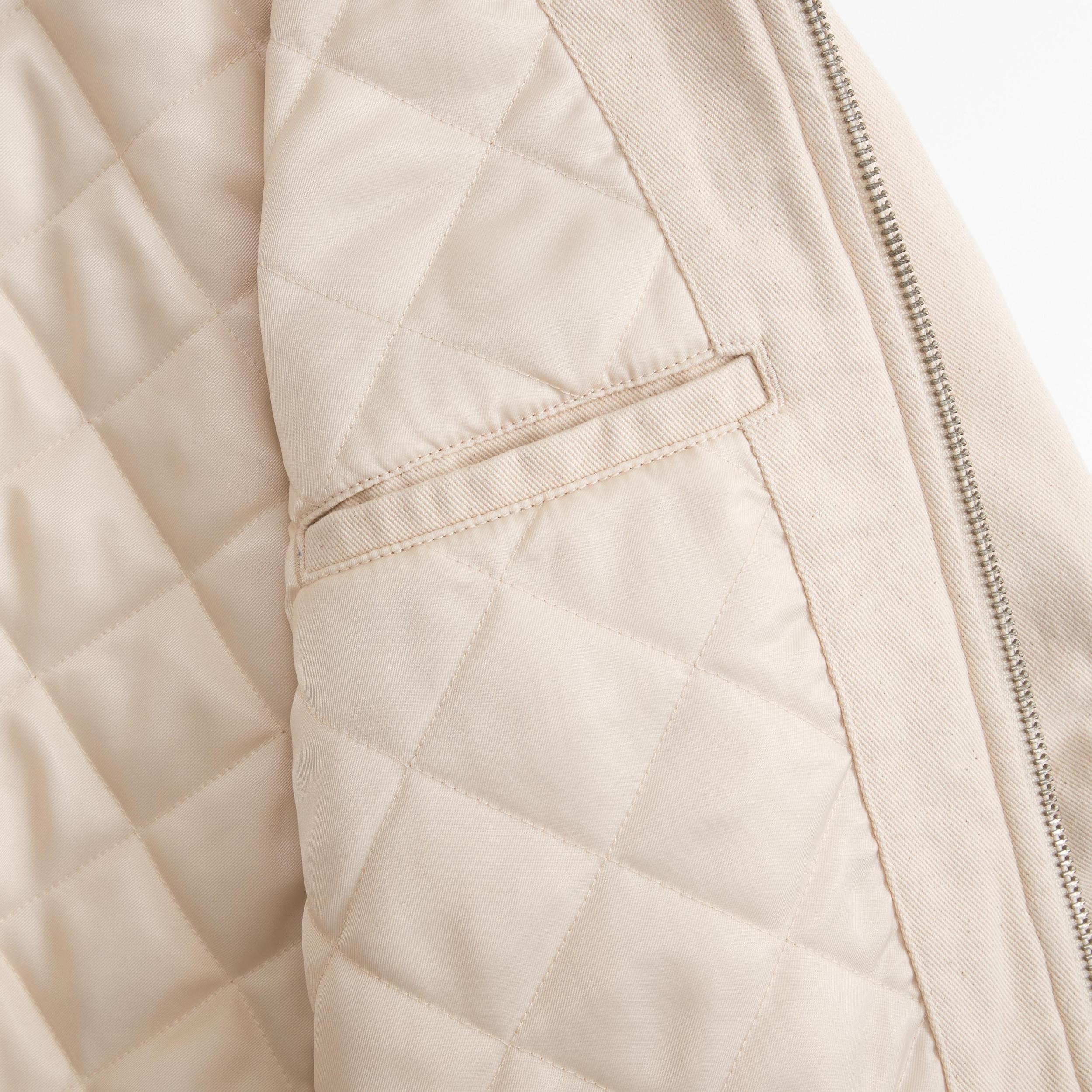 Cropped Twill Workwear Jacket Product Image