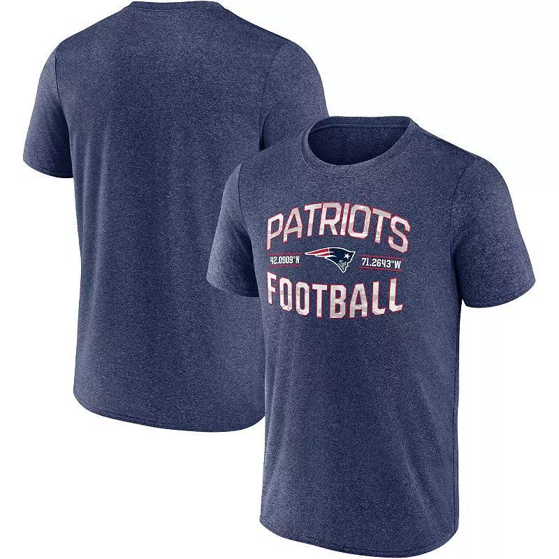 Men's Fanatics Heathered Navy Houston Texans Want To Play T-Shirt, Size: 2XL, Blue Product Image