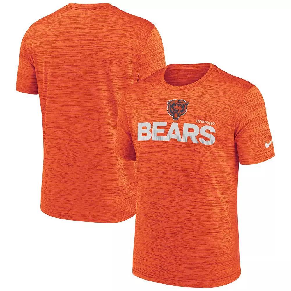 Men's Nike Orange Chicago Bears Blitz Velocity Modern Performance T-Shirt, Size: Small Product Image