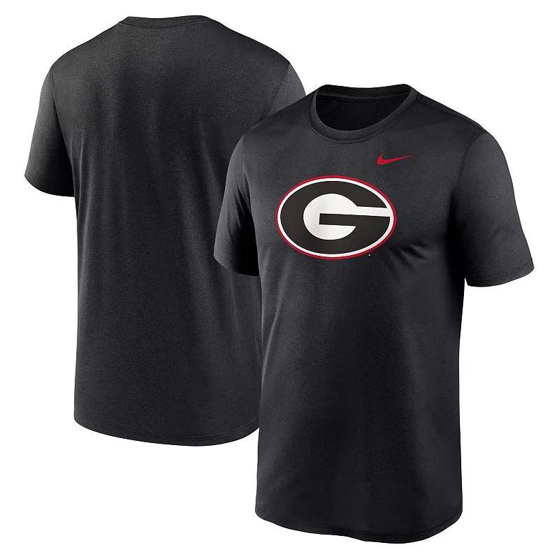 Men's Nike Black Carolina Panthers Primetime Legend Wordmark Performance T-Shirt, Size: 4XL Product Image
