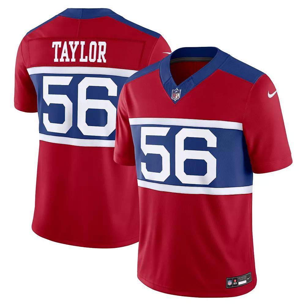 Men's Nike Lawrence Taylor Century Red New York Giants Alternate Vapor F.U.S.E. Retired Player Limited Jersey, Size: 2XL Product Image