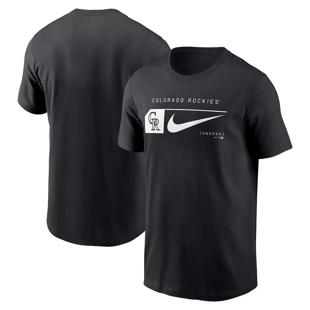 Men's Nike  Navy Chicago Bears Yard Line Fashion Asbury T-Shirt, Size: Small, Blue Product Image