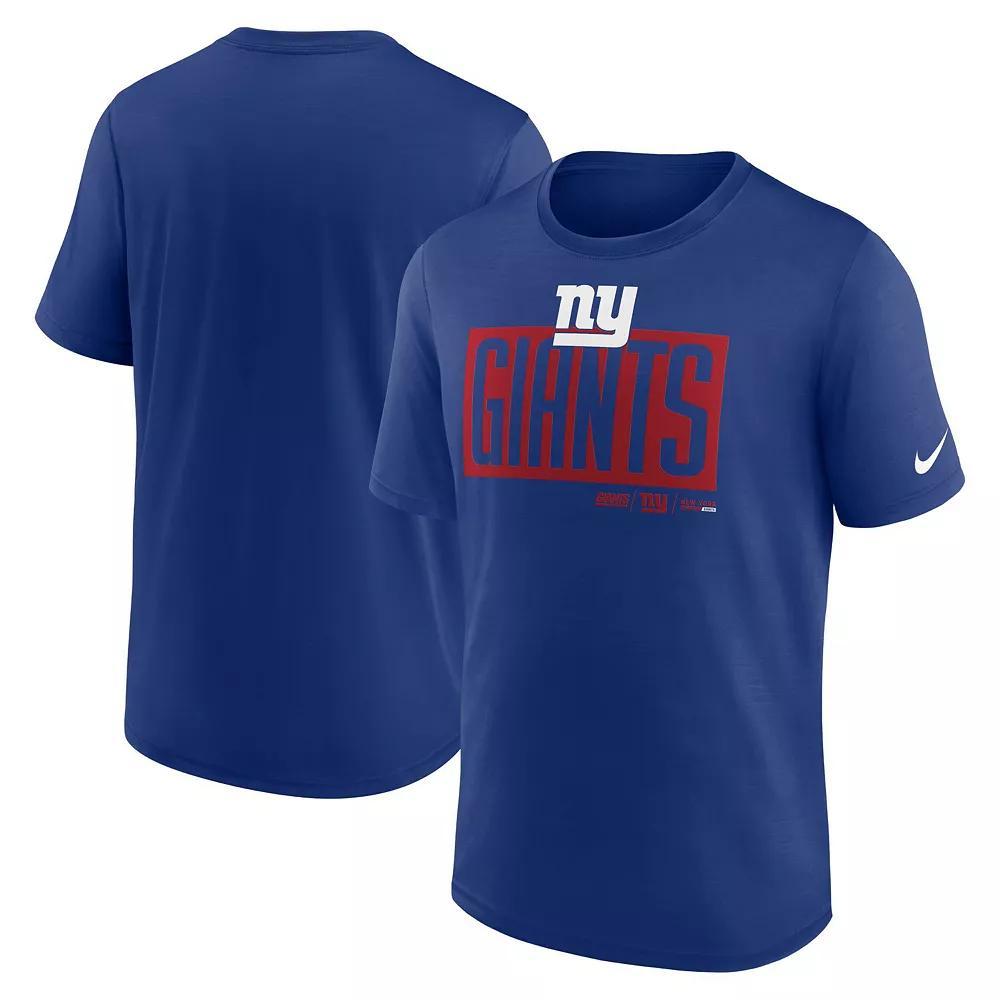 Men's Nike Navy Houston Texans Exceed Performance T-Shirt, Size: Large, Blue Product Image
