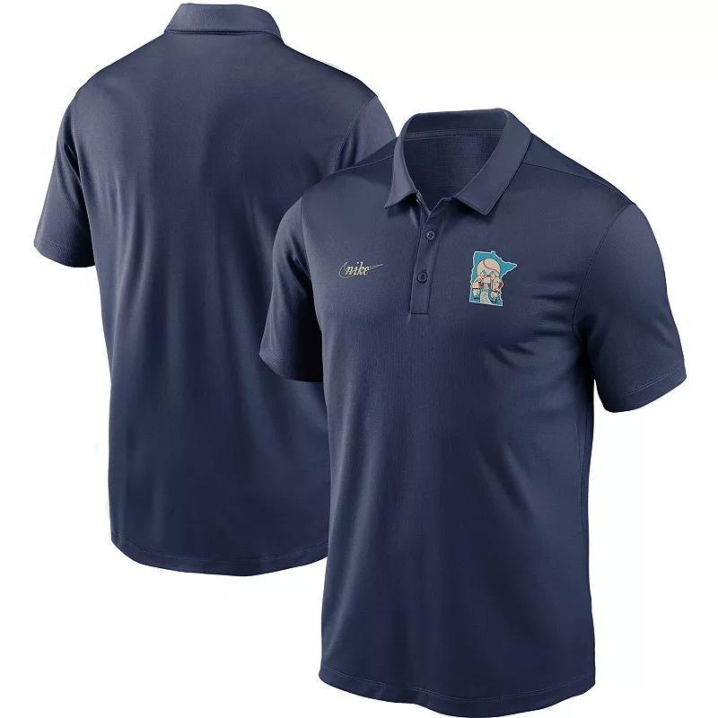 Men's Nike Navy Chicago White Sox Cooperstown Collection Logo Franchise Performance Polo, Size: XL, Blue Product Image