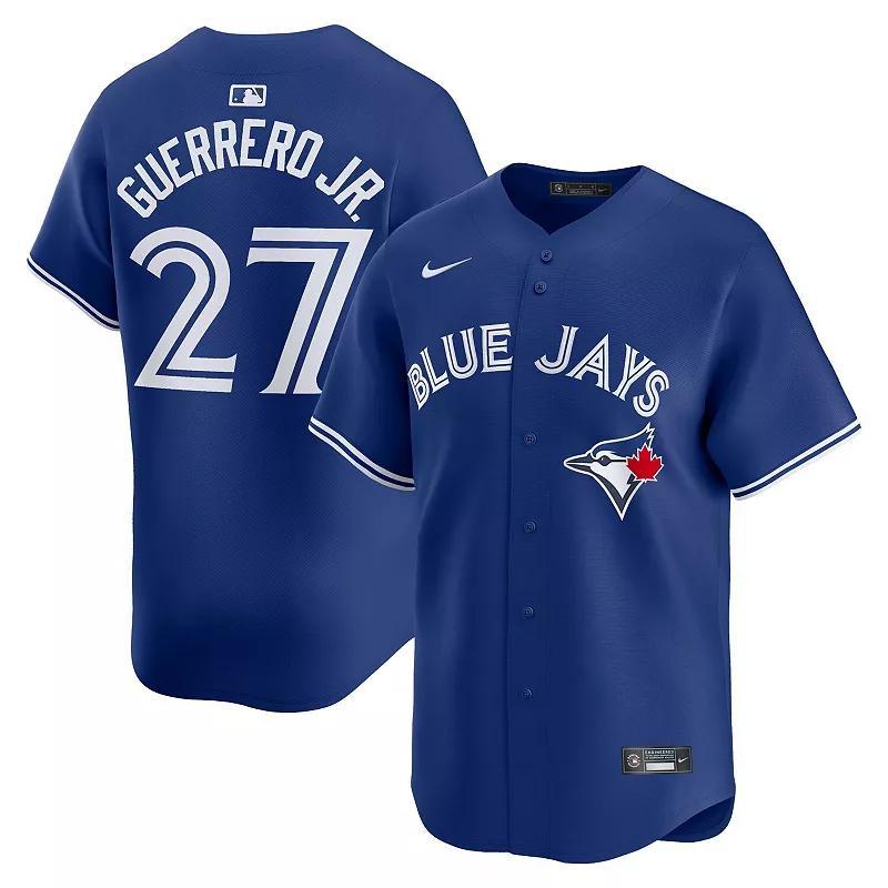Men's Nike Vladimir Guerrero Jr. Royal Toronto Blue Jays Alternate Limited Player Jersey, Size: 2XL, Jay Blue Product Image