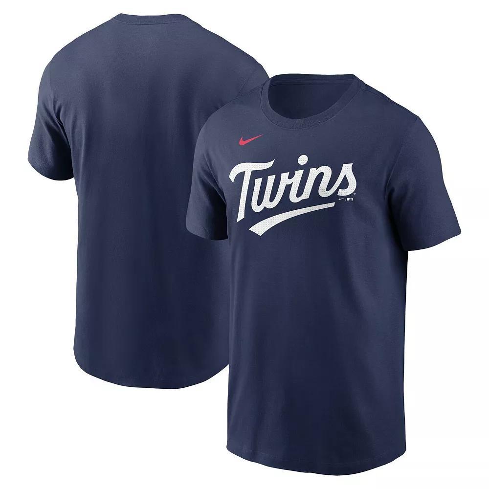 Minnesota Twins Fuse Wordmark Nike Men's MLB T-Shirt Product Image