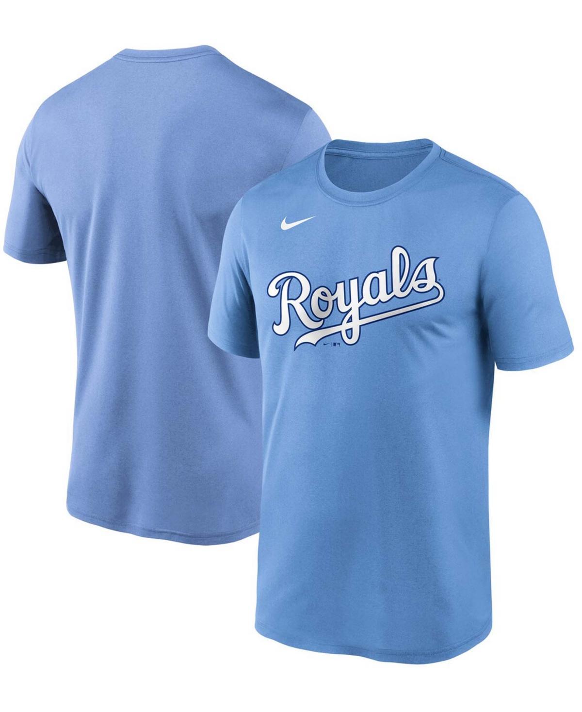 Men's Nike Light Blue Kansas City Royals Wordmark Legend T-Shirt, Size: Small Product Image