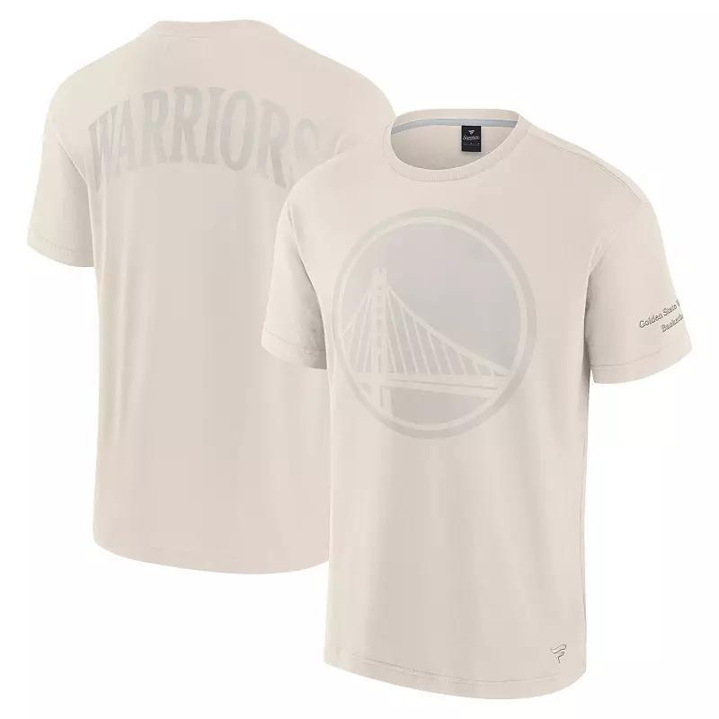 Mens Fanatics Cream Milwaukee Bucks Elements Iconic T-Shirt Product Image