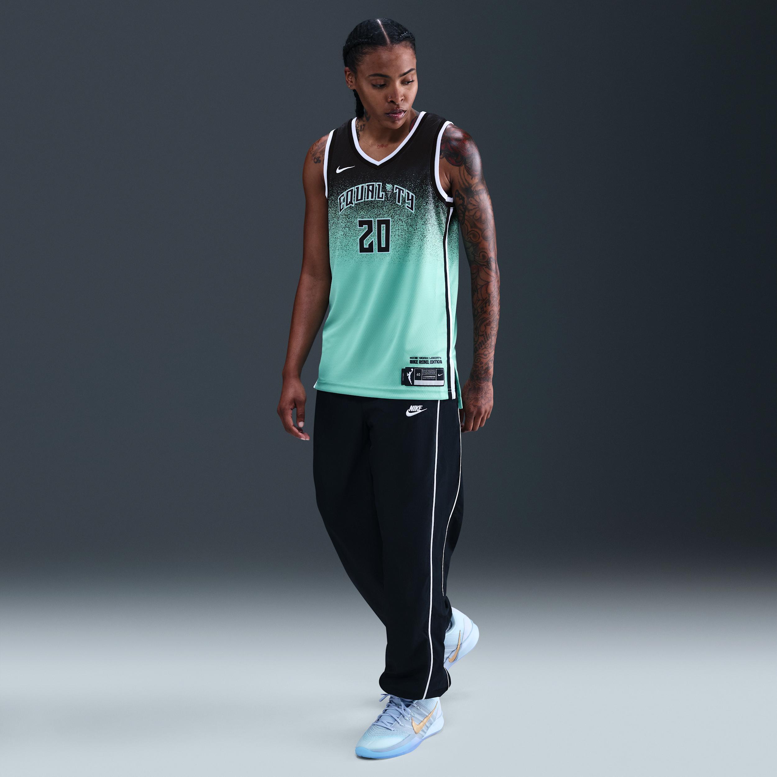 Sabrina Ionescu New York Liberty 2023 Nike Womens Dri-FIT WNBA Victory Jersey | FD0806-305 Product Image