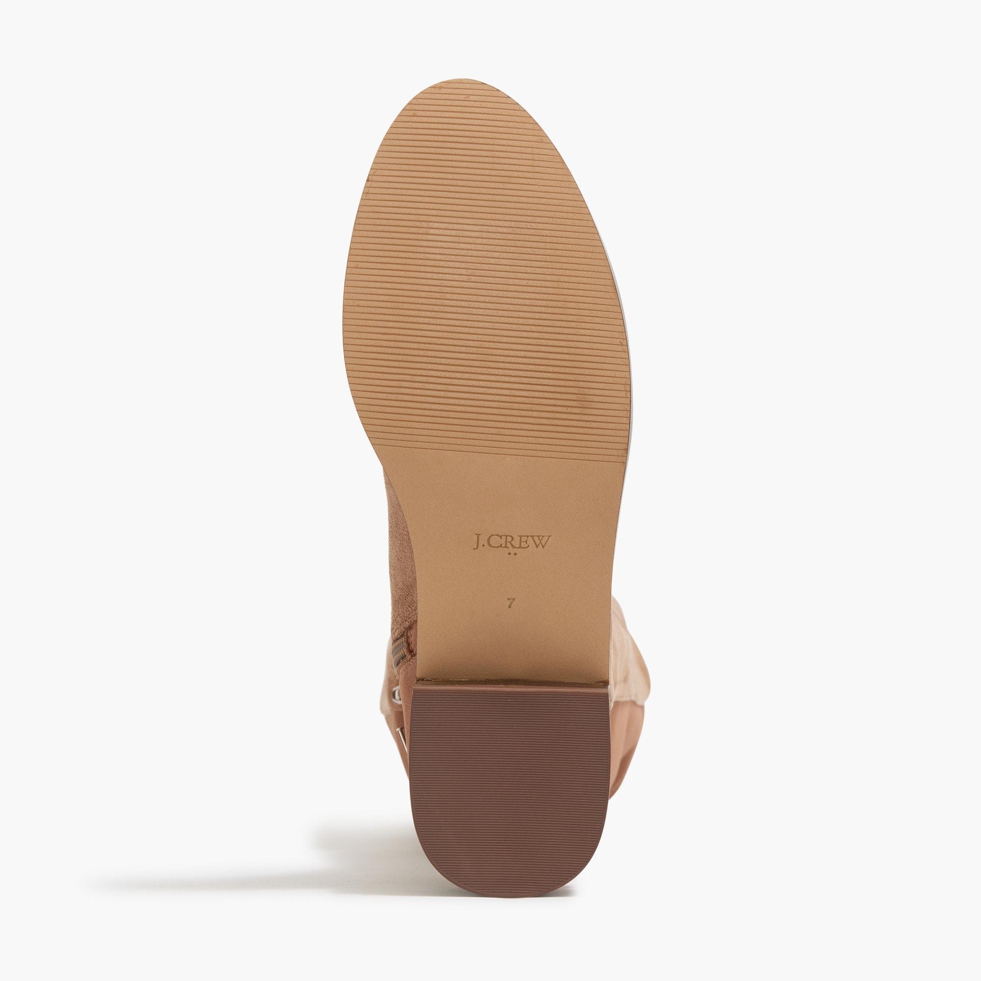 Knee-high boots with stretch Product Image