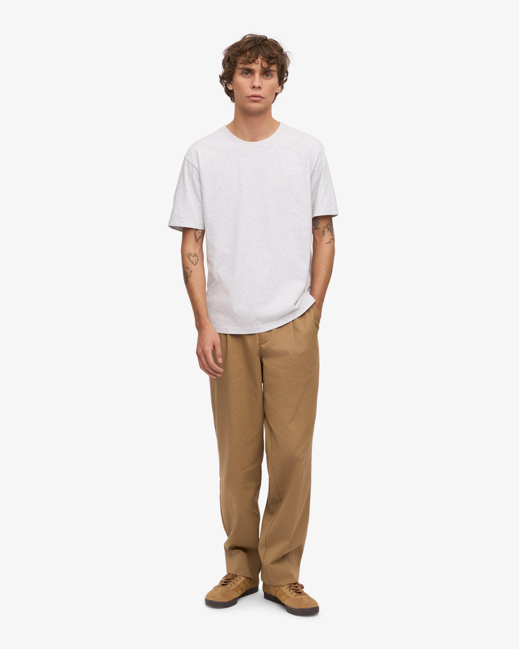 Classic Organic Tee - Snow Melange Product Image