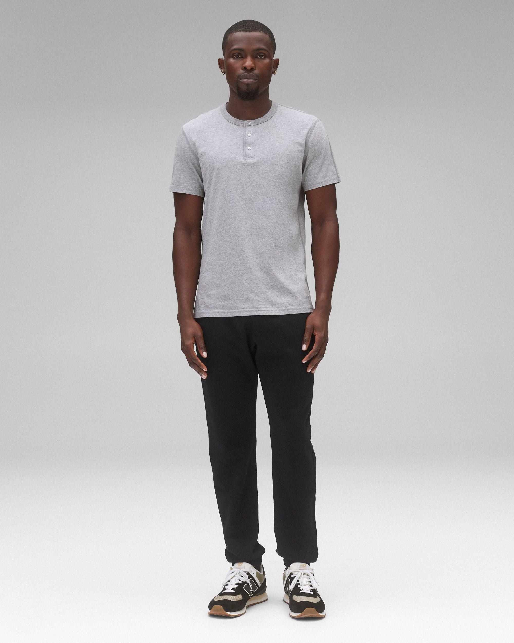 Lightweight Jersey Henley Male Product Image