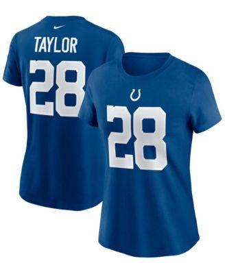 Women's Nike Jonathan Taylor Royal Indianapolis Colts Name & Number T-Shirt, Size: XL, Blue Product Image