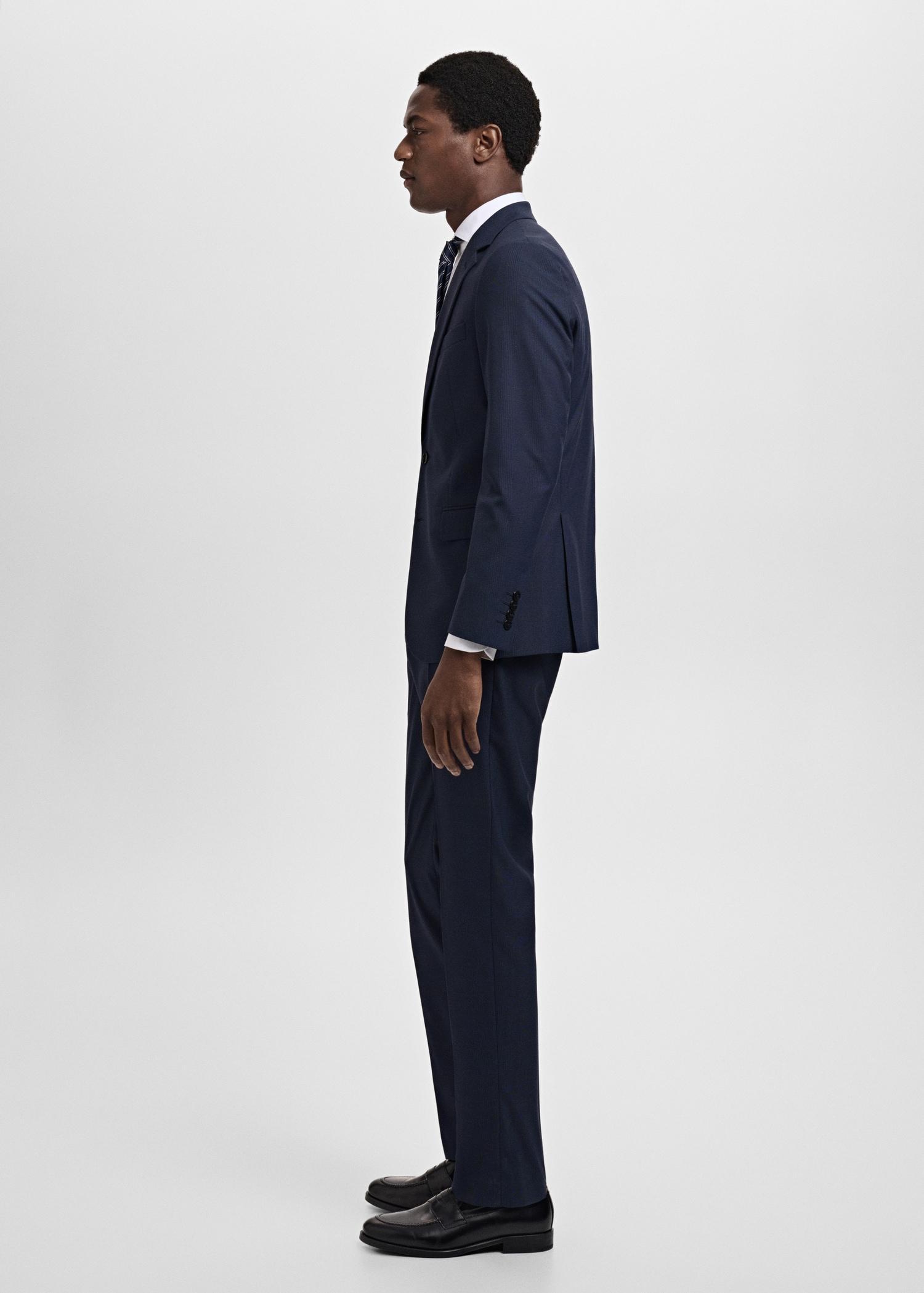 Milan slim-fit suit blazer - Men | MANGO USA Product Image