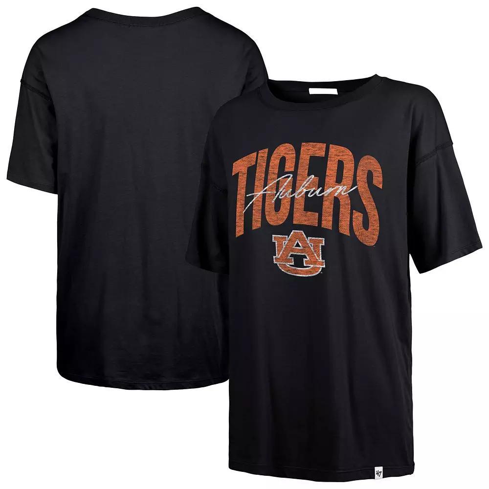 Women's '47  Navy Auburn Tigers Muse Sadie T-Shirt, Size: Large, Blue Product Image