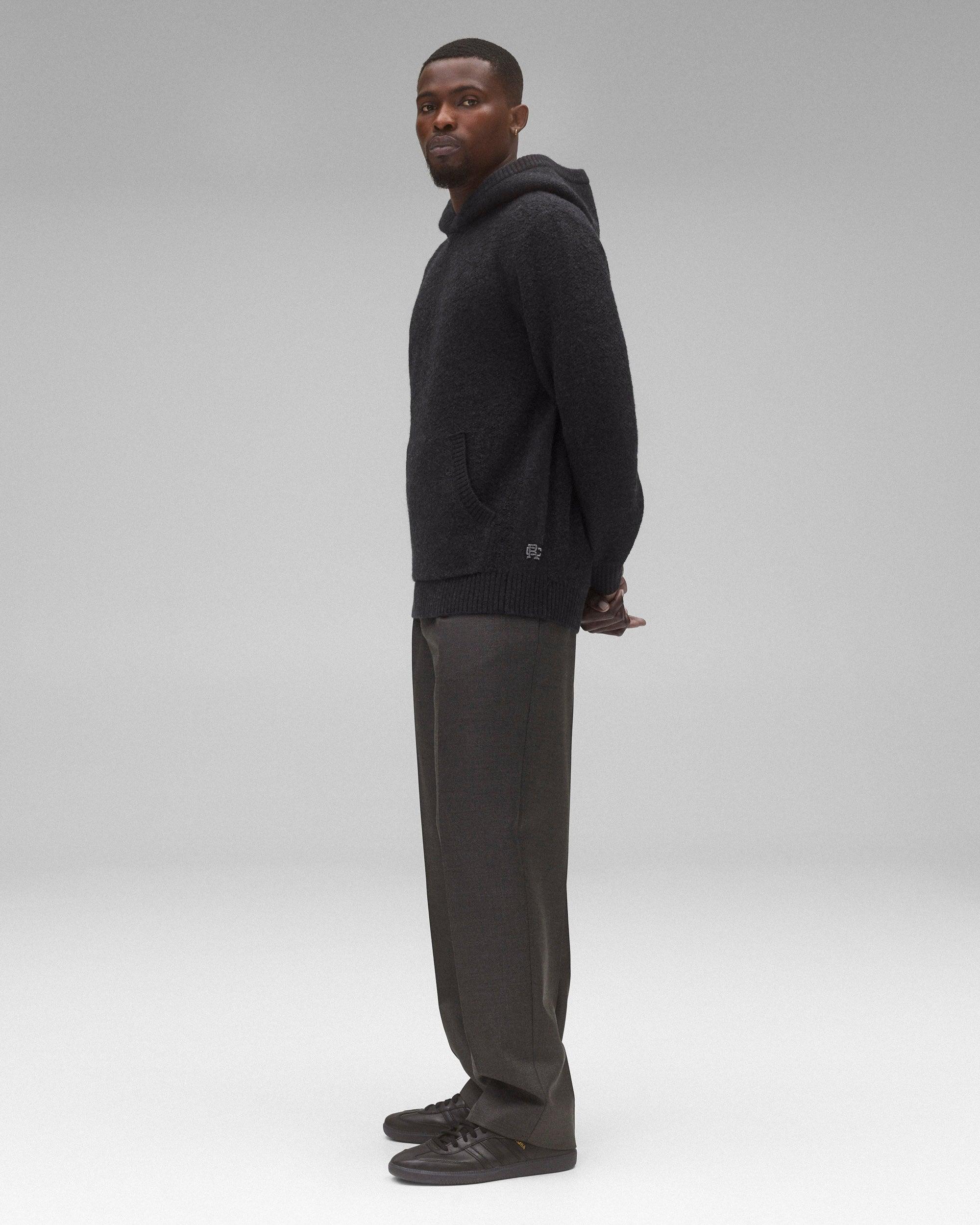Textured Boucle Turf Hoodie Male Product Image