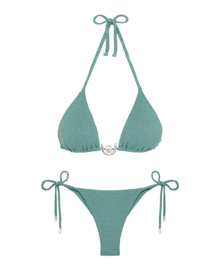Firenze Tie Side Bottom - Seaglass Product Image