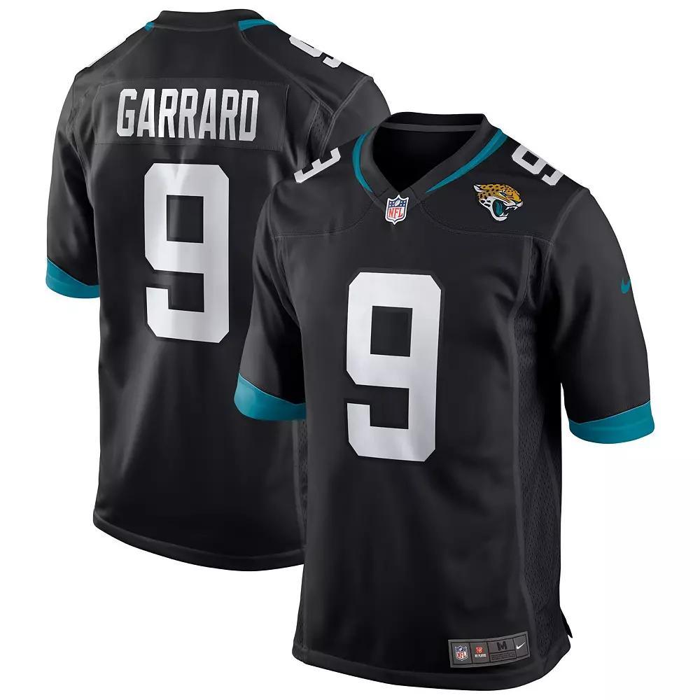 Men's Nike David Garrard Black Jacksonville Jaguars Game Retired Player Jersey, Size: XL Product Image