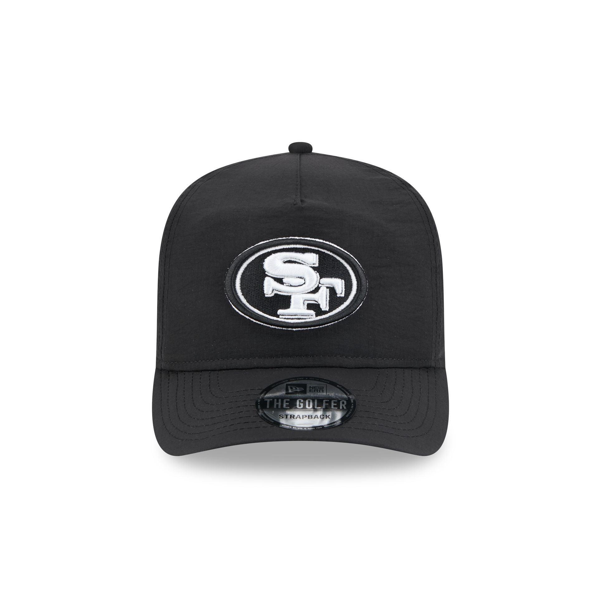 San Francisco 49ers Everyday Nylon Black Golfer Hat Male Product Image