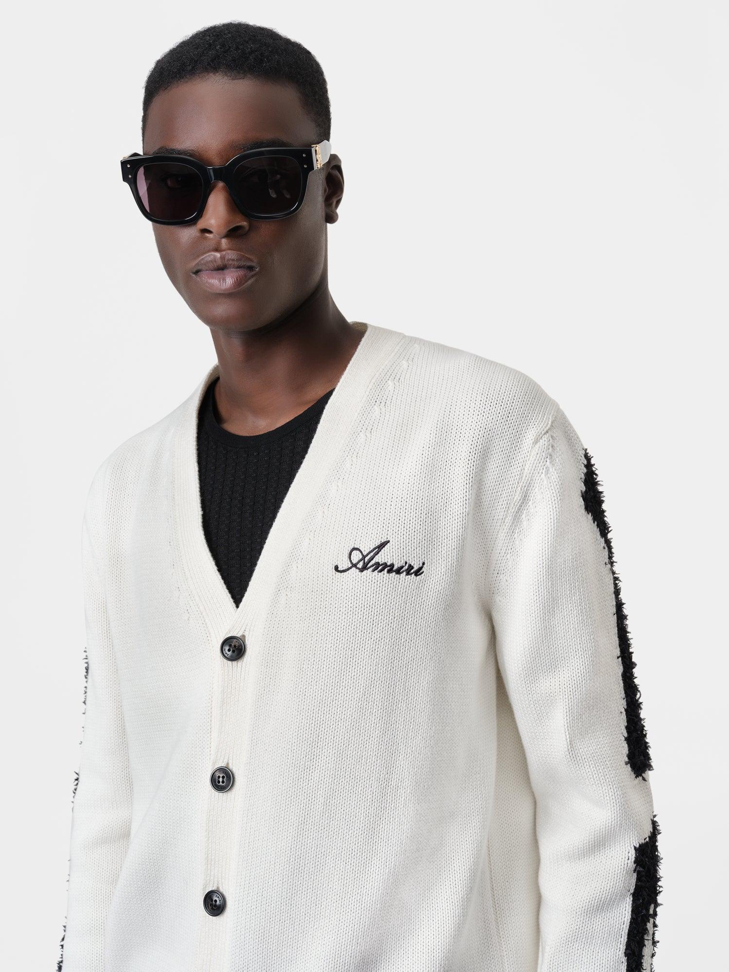 BONES CARDIGAN - White Male Product Image