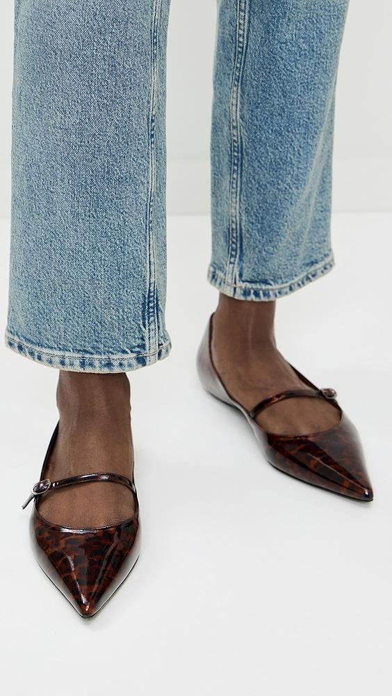 Stuart Weitzman Emilia Mary Jane Flats | Shopbop Product Image