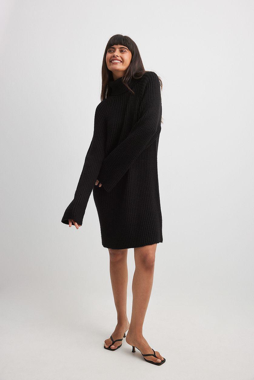 Knitted Sweater Dress Product Image